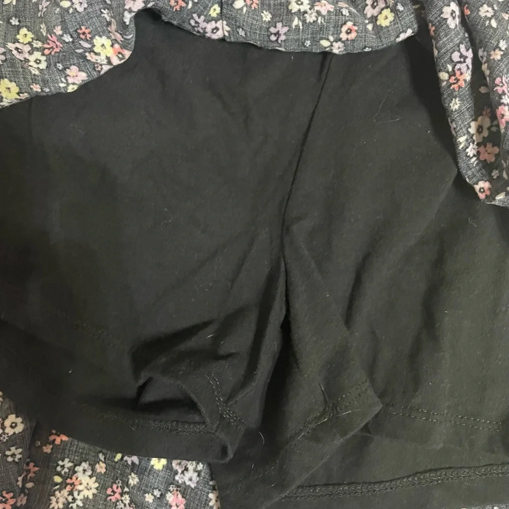 Justice Girls Skort | Color: Black Floral | Size: 14 - Picture 5 of 6